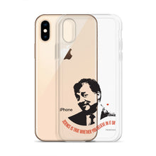 Load image into Gallery viewer, Neil DeGrasse Tyson—Transparent iPhone Case - Science Geek Club