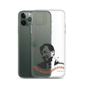 Neil DeGrasse Tyson—Transparent iPhone Case - Science Geek Club