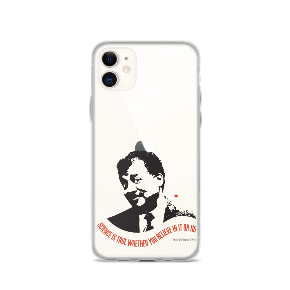 Neil DeGrasse Tyson—Transparent iPhone Case - Science Geek Club