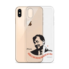 Load image into Gallery viewer, Neil DeGrasse Tyson—Transparent iPhone Case - Science Geek Club