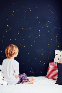 DIY Adorable Nordic Style Constellation Removable Wall Decal - Science Geek Club