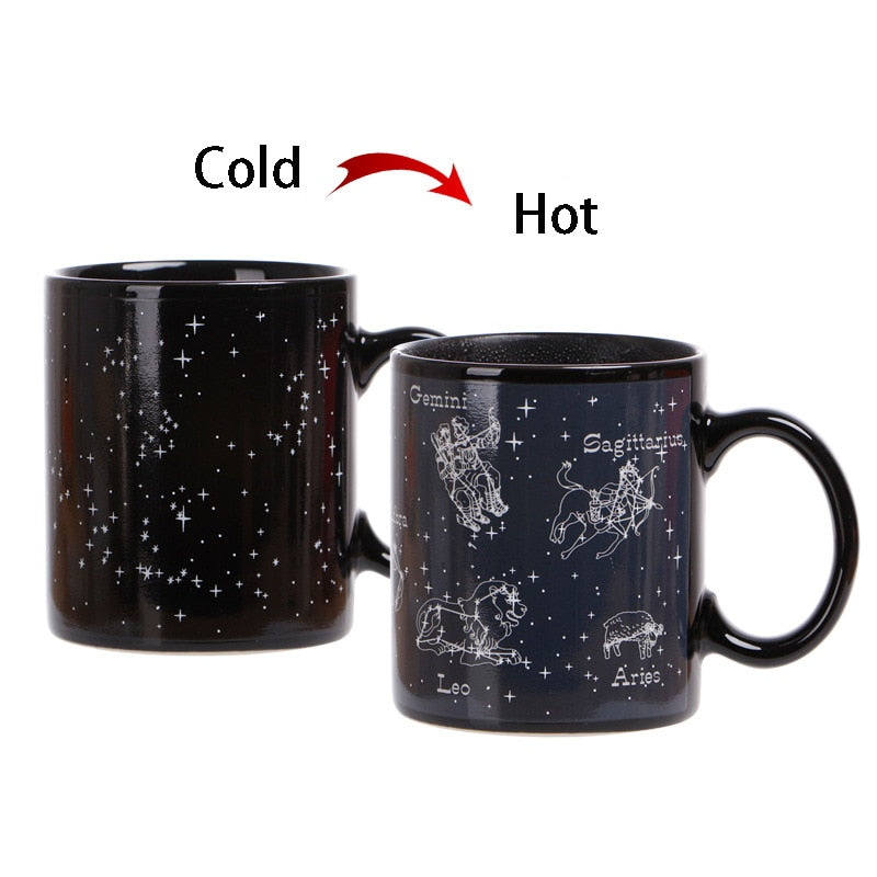 Changing Scene 12 Constellations Revealed When Mug is Hot - Science Geek Club