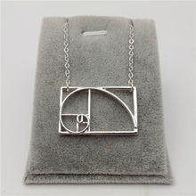 Load image into Gallery viewer, Fibonacci Necklace - Science Geek Club