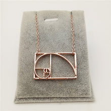 Load image into Gallery viewer, Fibonacci Necklace - Science Geek Club