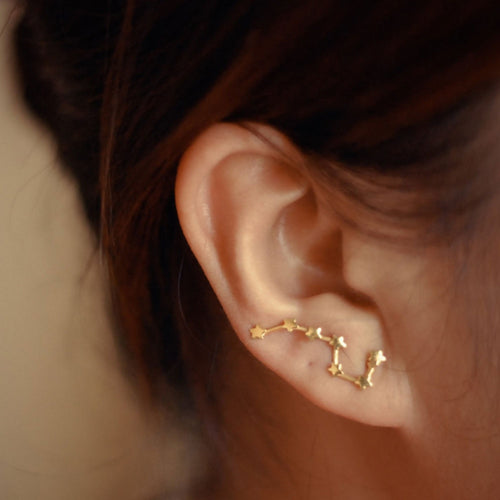 Big Dipper Constellation Ear Climber Earring - Science Geek Club