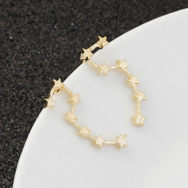 Big Dipper Constellation Ear Climber Earring - Science Geek Club