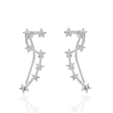 Load image into Gallery viewer, Big Dipper Constellation Ear Climber Earring - Science Geek Club