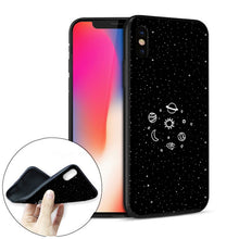 Load image into Gallery viewer, Cartoonish Astronomy Lover&#39;s Soft Silicone Phone Case for iPhones - Science Geek Club