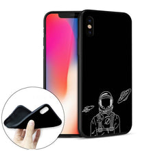 Load image into Gallery viewer, Cartoonish Astronomy Lover&#39;s Soft Silicone Phone Case for iPhones - Science Geek Club