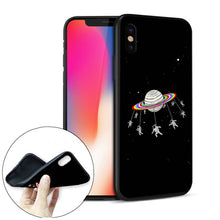 Load image into Gallery viewer, Cartoonish Astronomy Lover&#39;s Soft Silicone Phone Case for iPhones - Science Geek Club