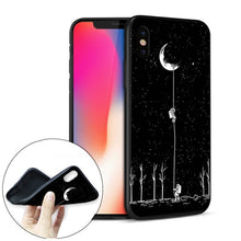 Load image into Gallery viewer, Cartoonish Astronomy Lover&#39;s Soft Silicone Phone Case for iPhones - Science Geek Club