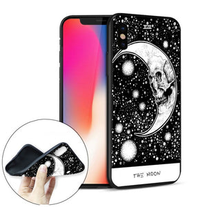 Cartoonish Astronomy Lover's Soft Silicone Phone Case for iPhones - Science Geek Club