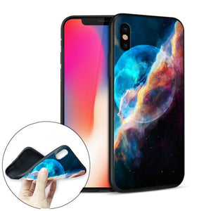 Cartoonish Astronomy Lover's Soft Silicone Phone Case for iPhones - Science Geek Club