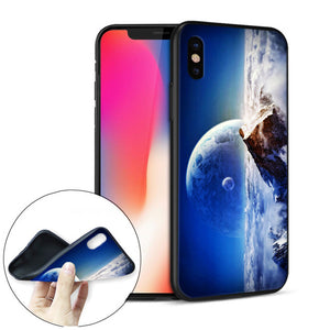 Cartoonish Astronomy Lover's Soft Silicone Phone Case for iPhones - Science Geek Club