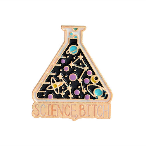 Science Bitch Enamel Pin - Science Geek Club