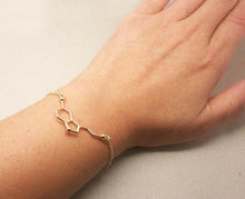 Load image into Gallery viewer, Serotonin (Love) Molecular Structure Bracelet - Science Geek Club